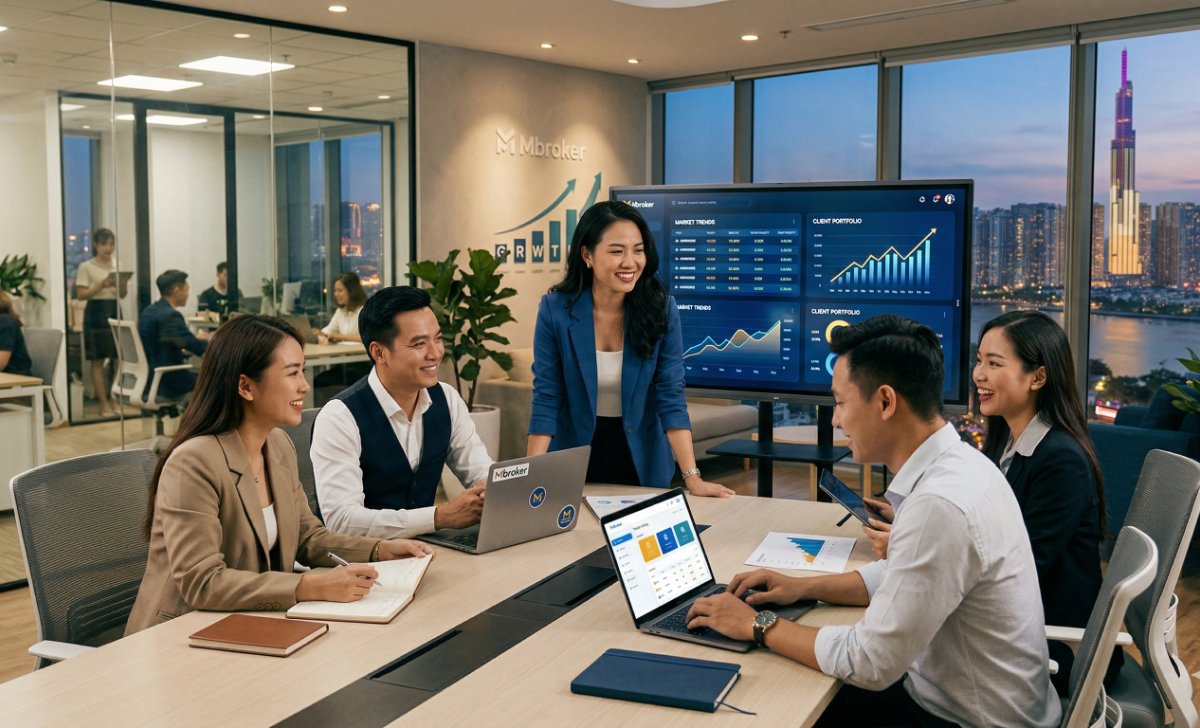 Đội ngũ nhân sự tại Mbroker
