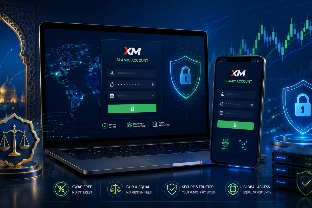 How to log in to XM Islamic Account