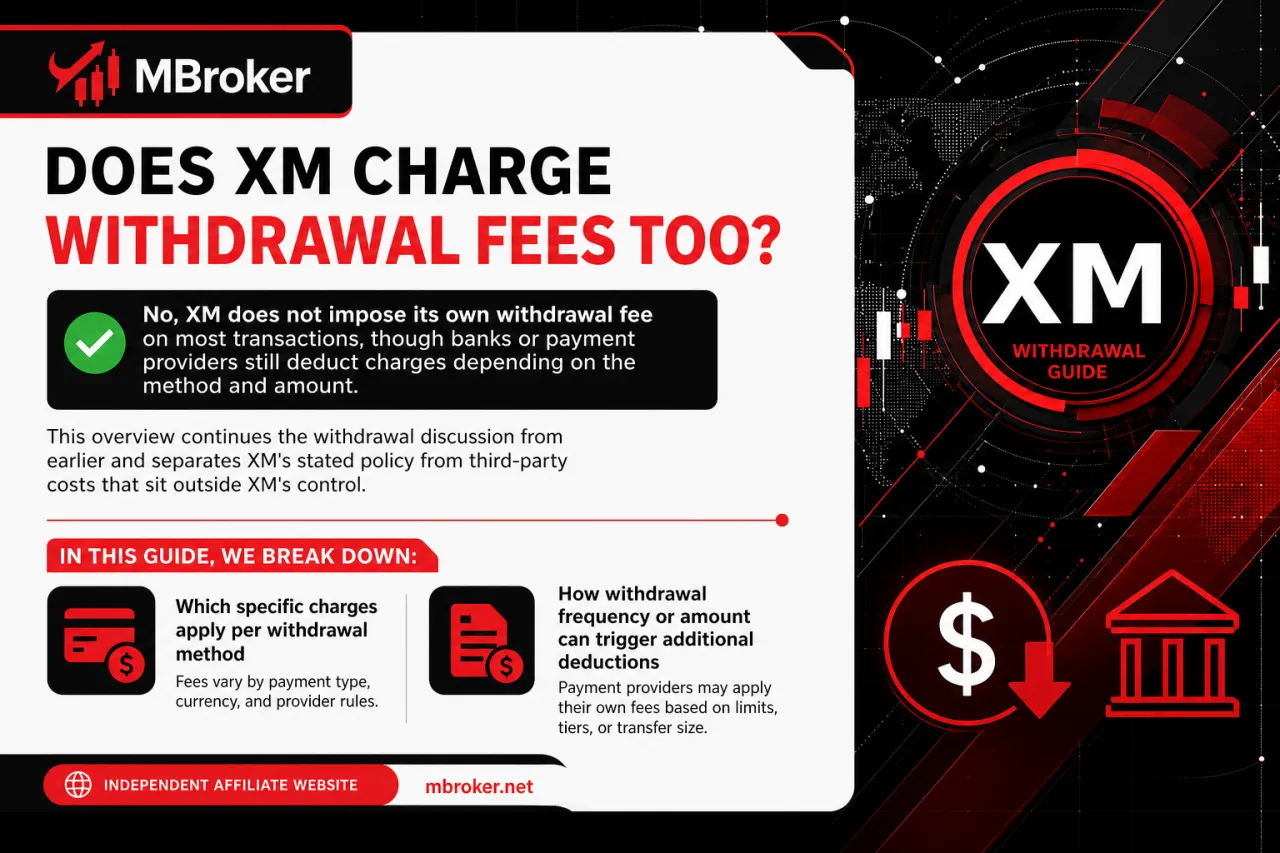 Does XM Charge Withdrawal Fees Too