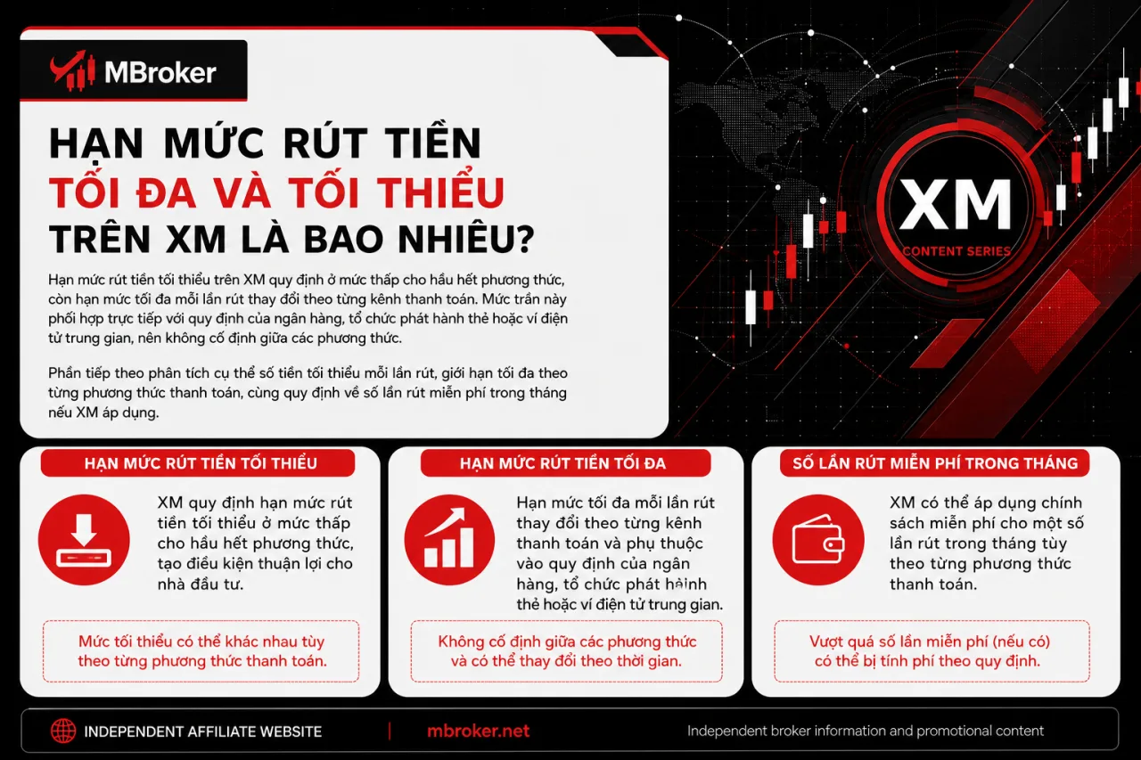 Hạn Mức Rút Tiền Tối Đa Và Tối Thiểu Trên XM Là Bao Nhiêu Hạn Mức Rút Tiền Tối Đa Và Tối Thiểu Trên XM Là Bao Nhiêu