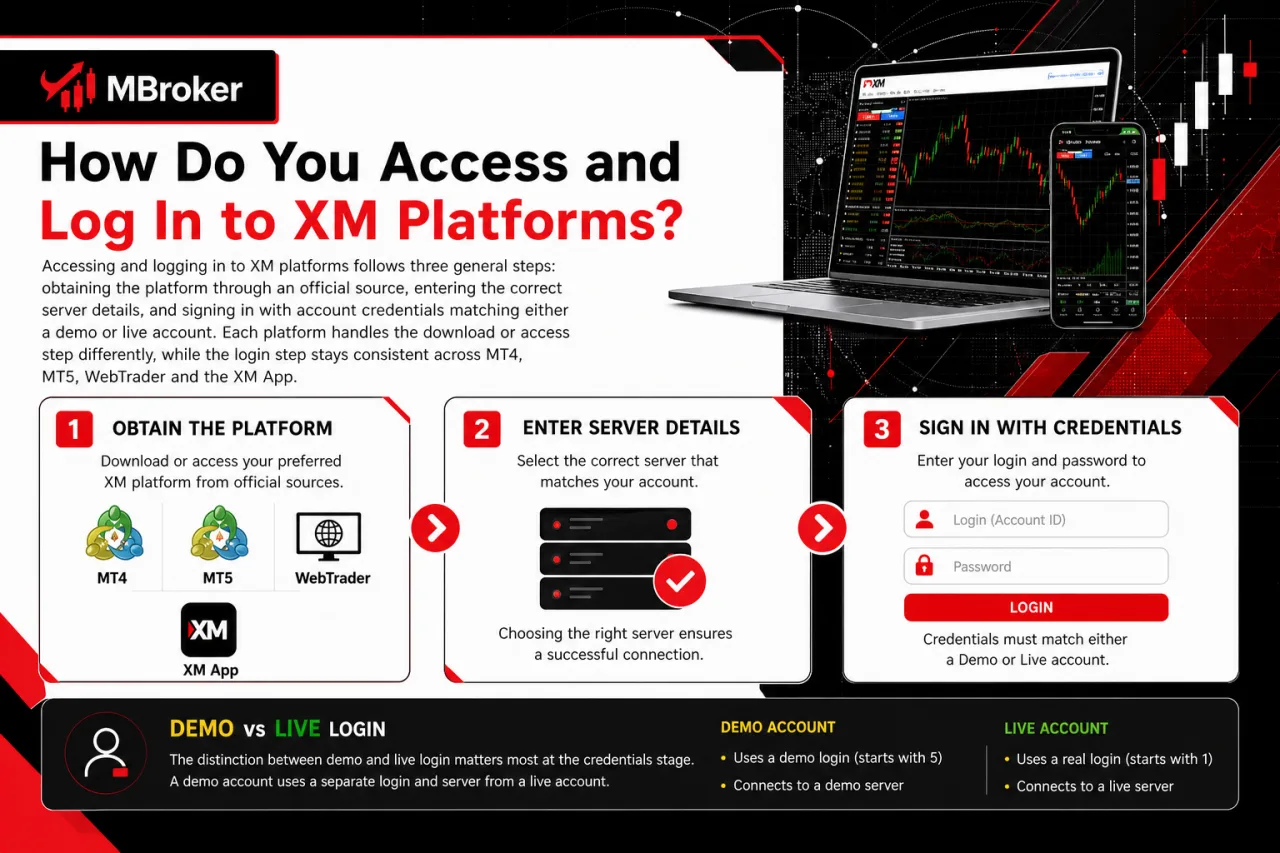 How Do You Access and Log In to XM Platforms