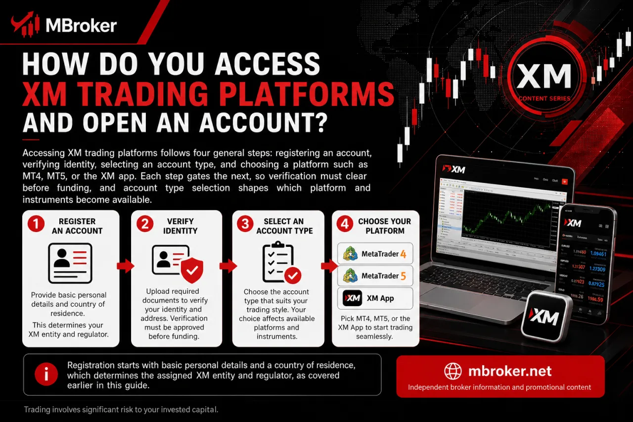 How Do You Access XM Trading Platforms and Open an Account