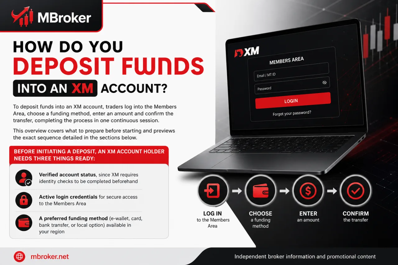 How Do You Deposit Funds Into an XM Account