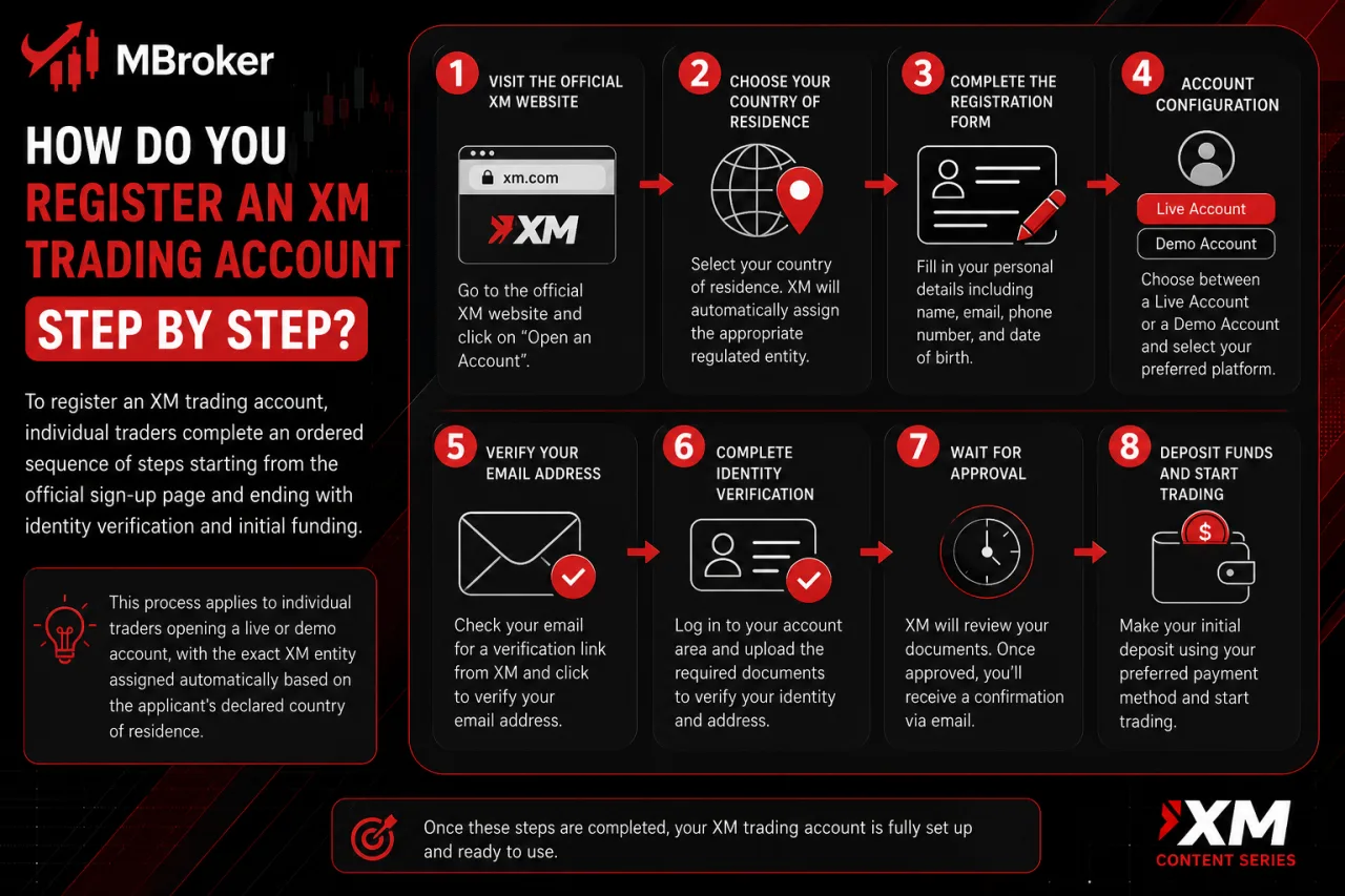 How Do You Register an XM Trading Account Step by Step