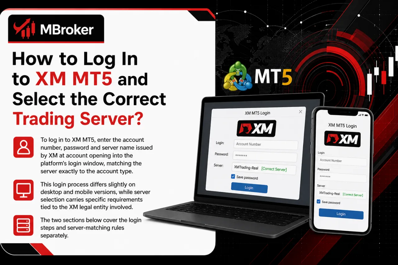 How to Log In to XM MT5 and Select the Correct Trading Server