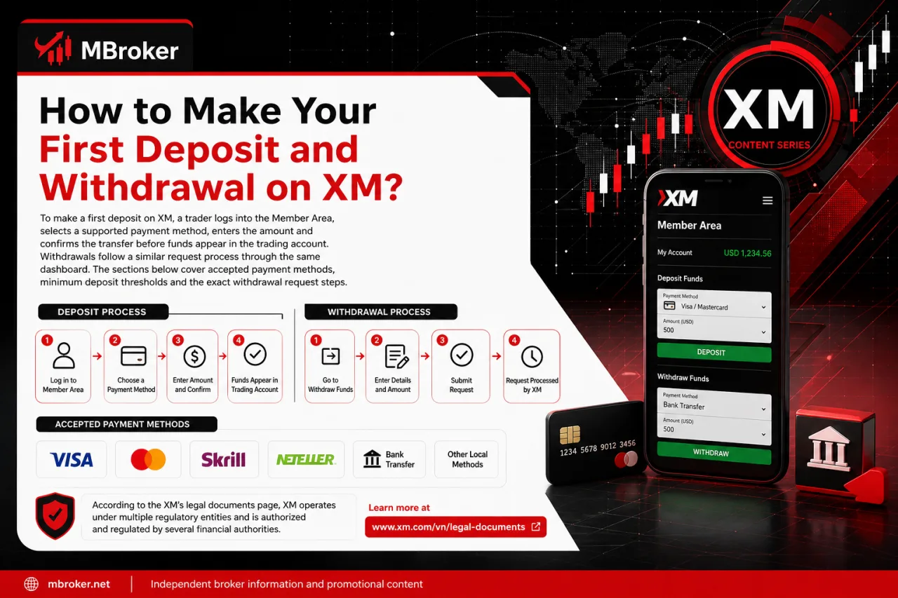 How to Make Your First Deposit and Withdrawal on XM How to Make Your First Deposit and Withdrawal on XM
