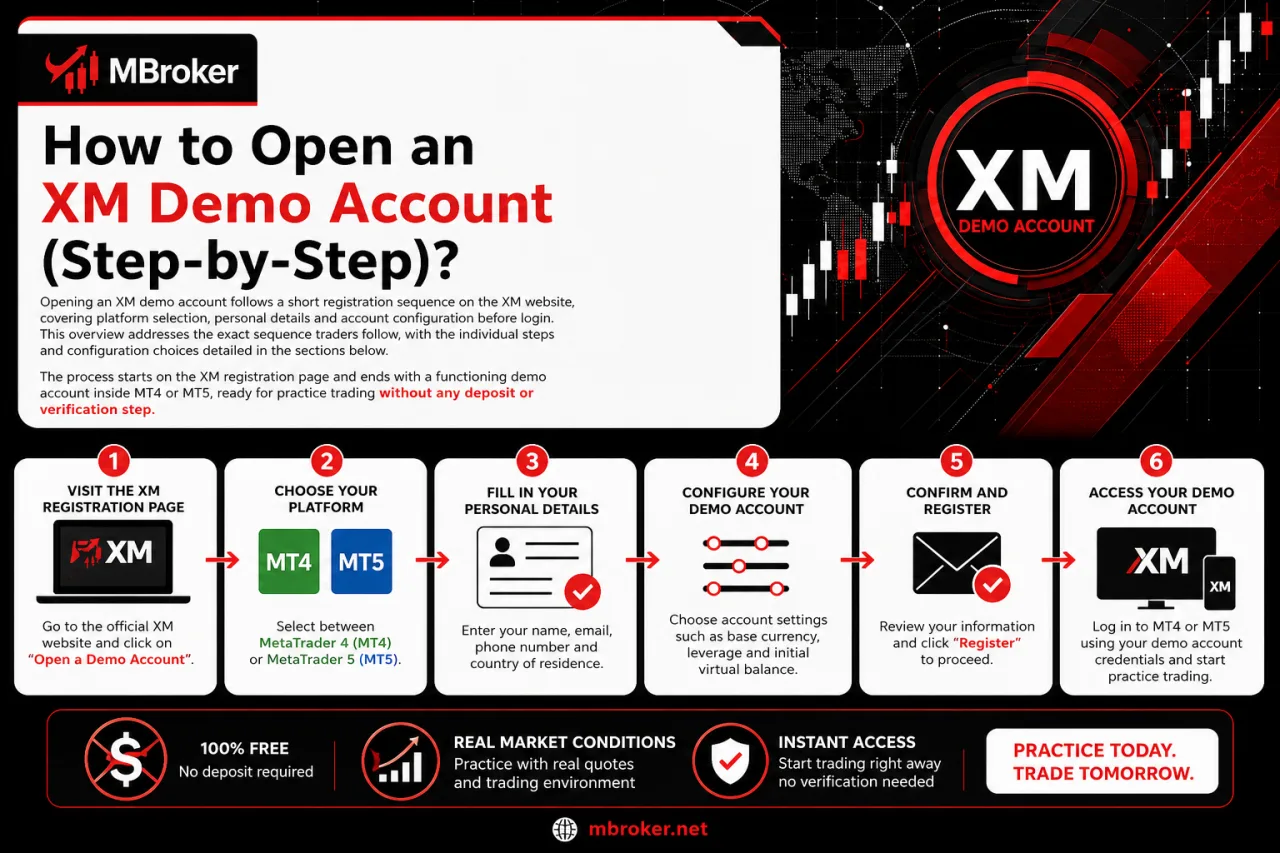 How to Open an XM Demo Account (Step-by-Step)