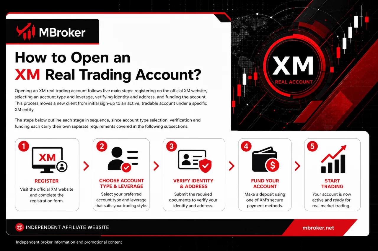 How to Open an XM Real Trading Account How to Open an XM Real Trading Account