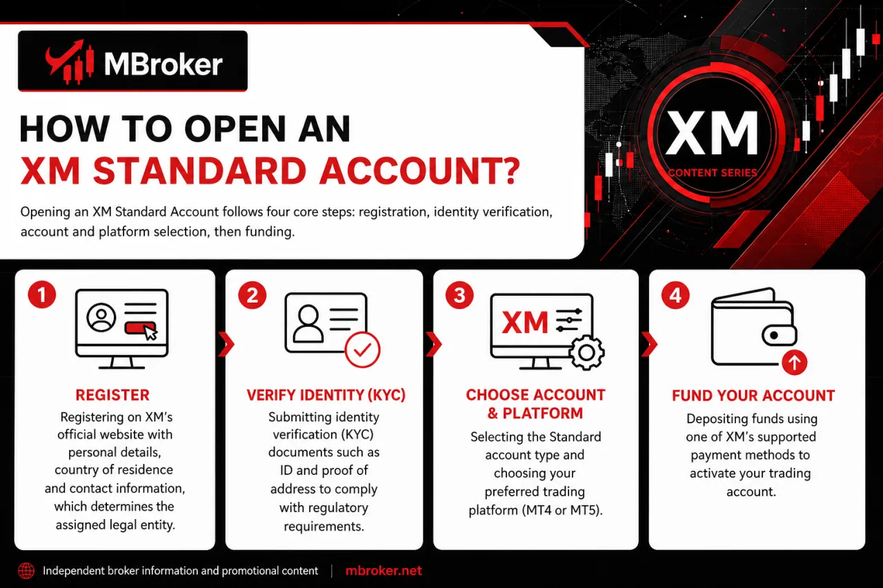 How to Open an XM Standard Account How to Open an XM Standard Account