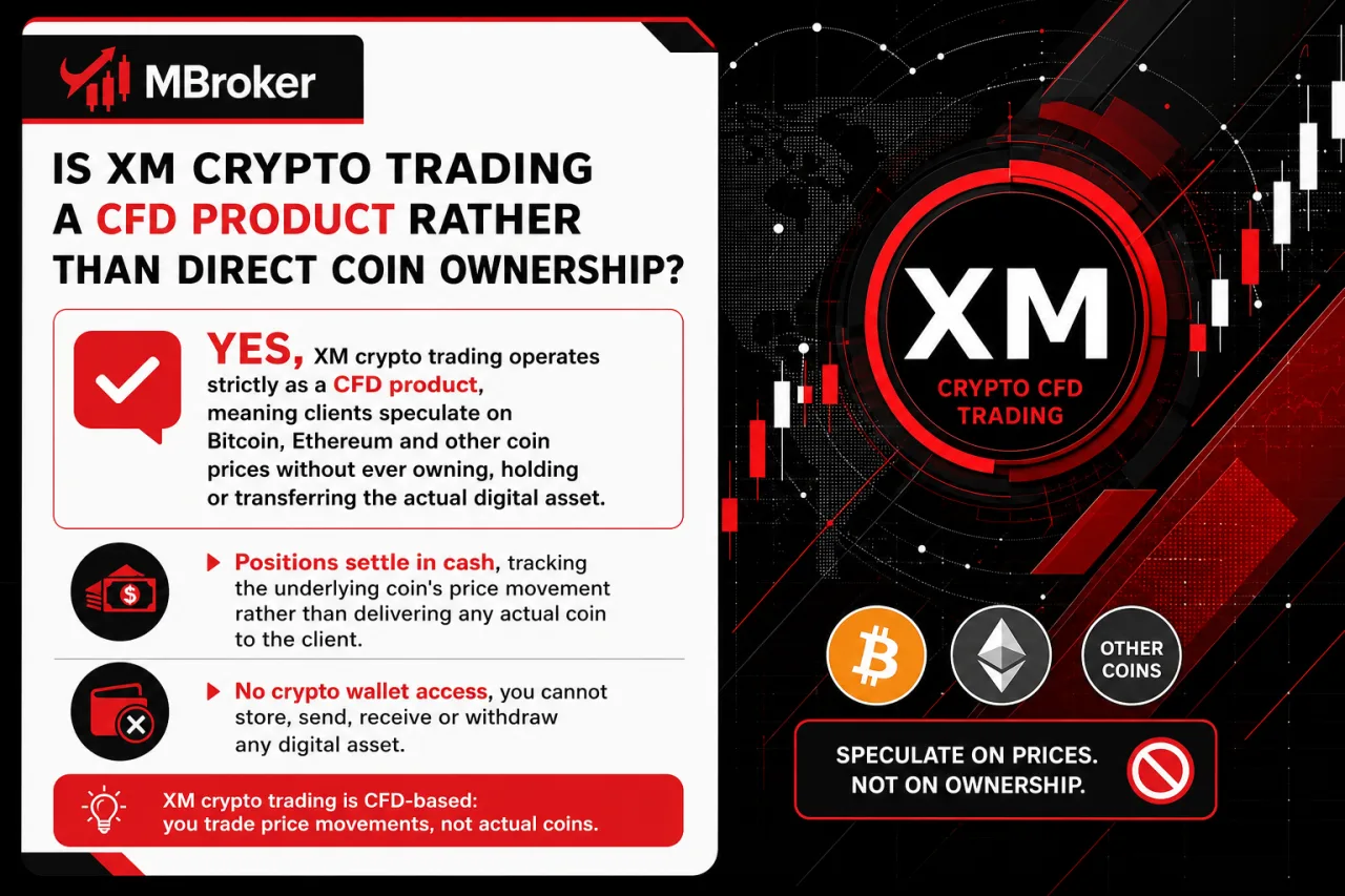 Is XM Crypto Trading a CFD Product Rather Than Direct Coin Ownership Is XM Crypto Trading a CFD Product Rather Than Direct Coin Ownership