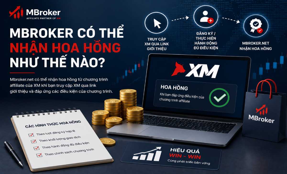 Mbroker có thể nhận hoa hồng như thế nào?