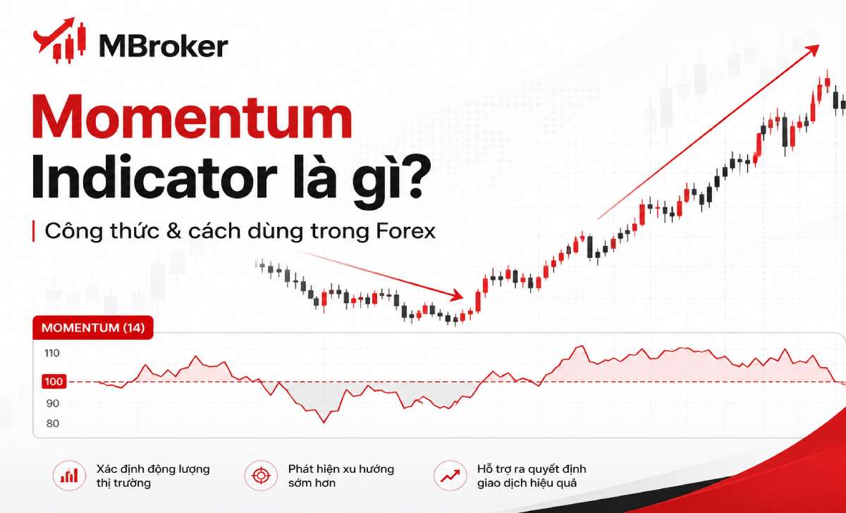 Momentum Indicator là gì? Công thức và cách sử dụng trong Forex