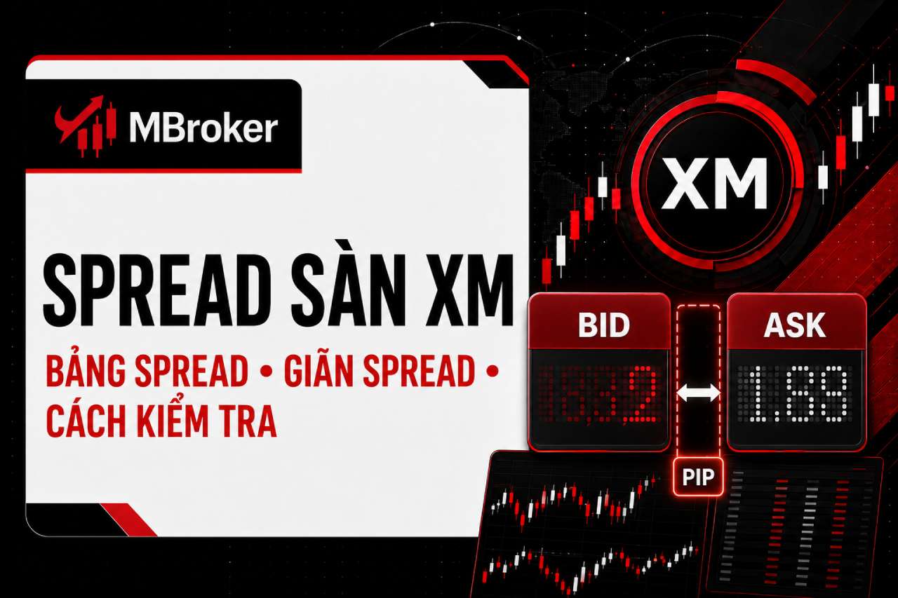 Spread XM: Bảng Phí Từng Loại Tài Khoản Cho Trader