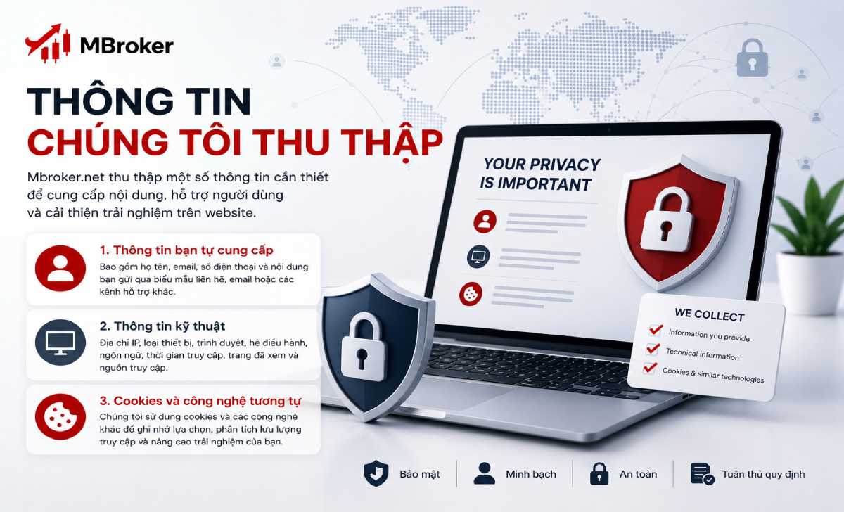 Thông tin Mbroker.net có thể thu thập