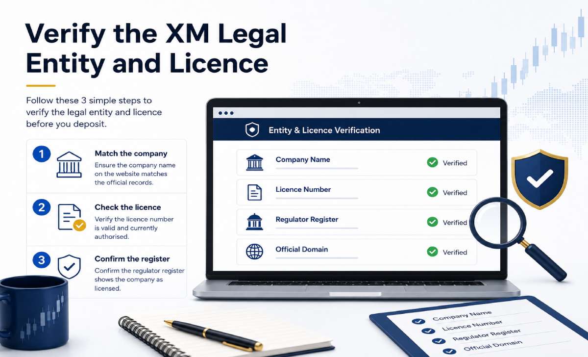 How to verify the XM legal entity and regulatory licence How to verify the XM legal entity and regulatory licence