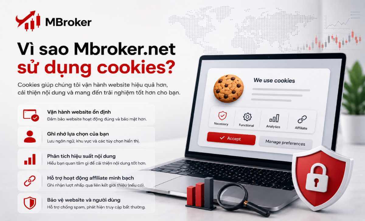 Vì sao Mbroker.net sử dụng cookies?