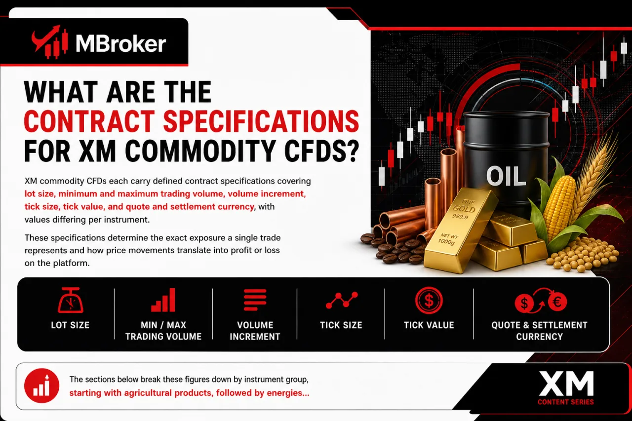 What Are the Contract Specifications for XM Commodity CFDs What Are the Contract Specifications for XM Commodity CFDs