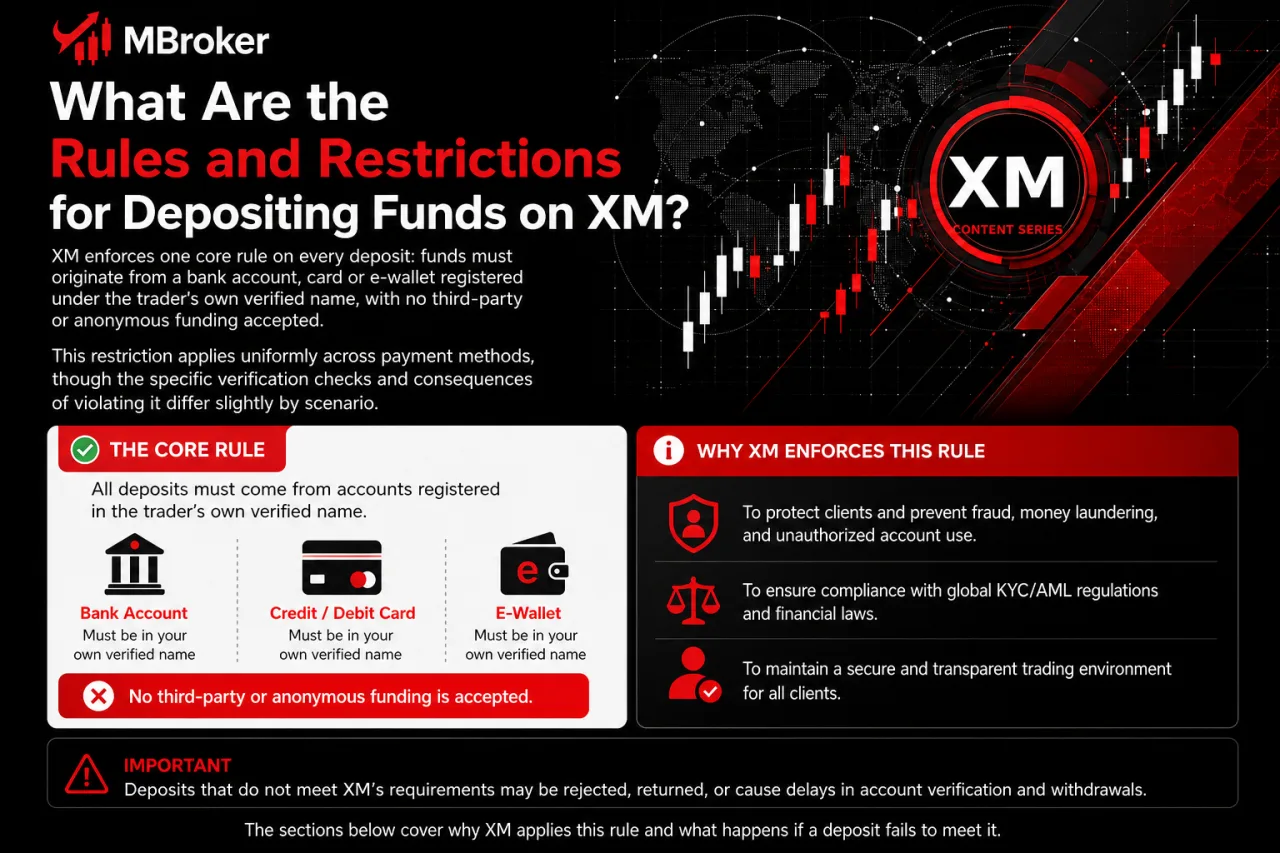 What Are the Rules and Restrictions for Depositing Funds on XM