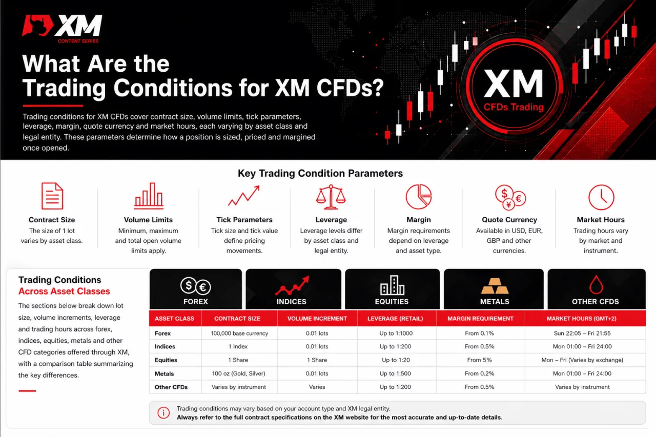 What Are the Trading Conditions for XM CFDs What Are the Trading Conditions for XM CFDs