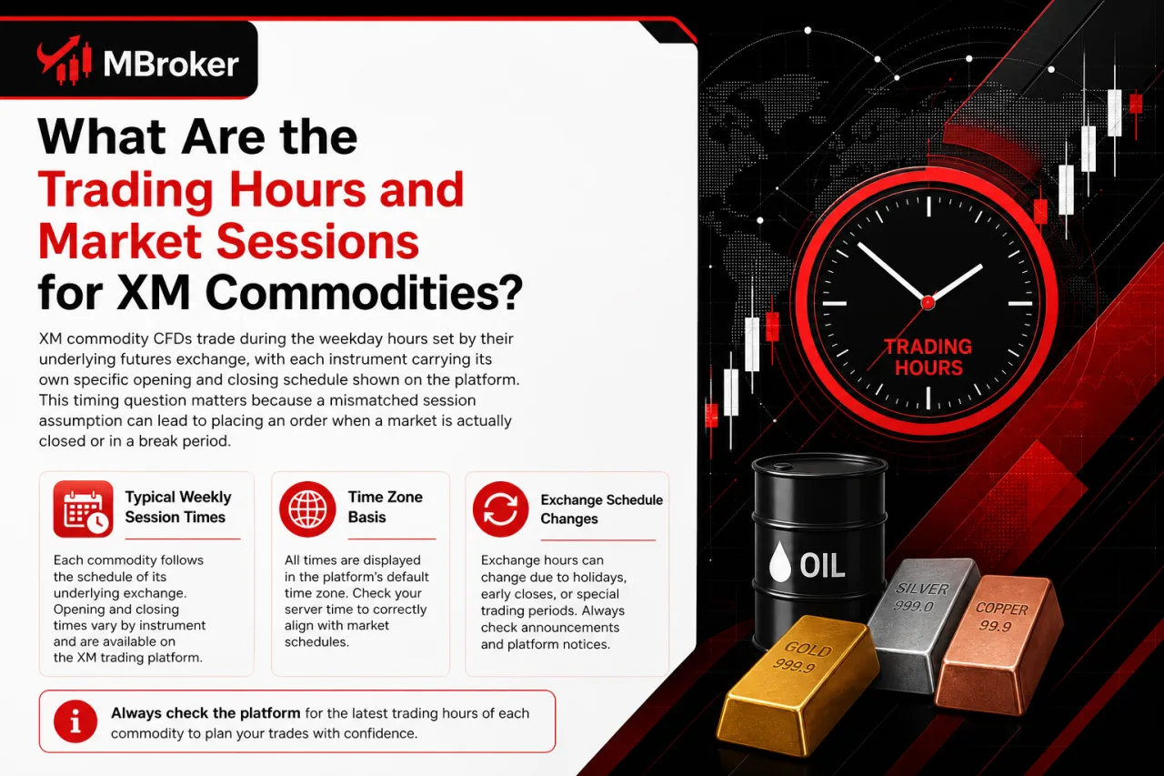 What Are the Trading Hours and Market Sessions for XM Commodities What Are the Trading Hours and Market Sessions for XM Commodities
