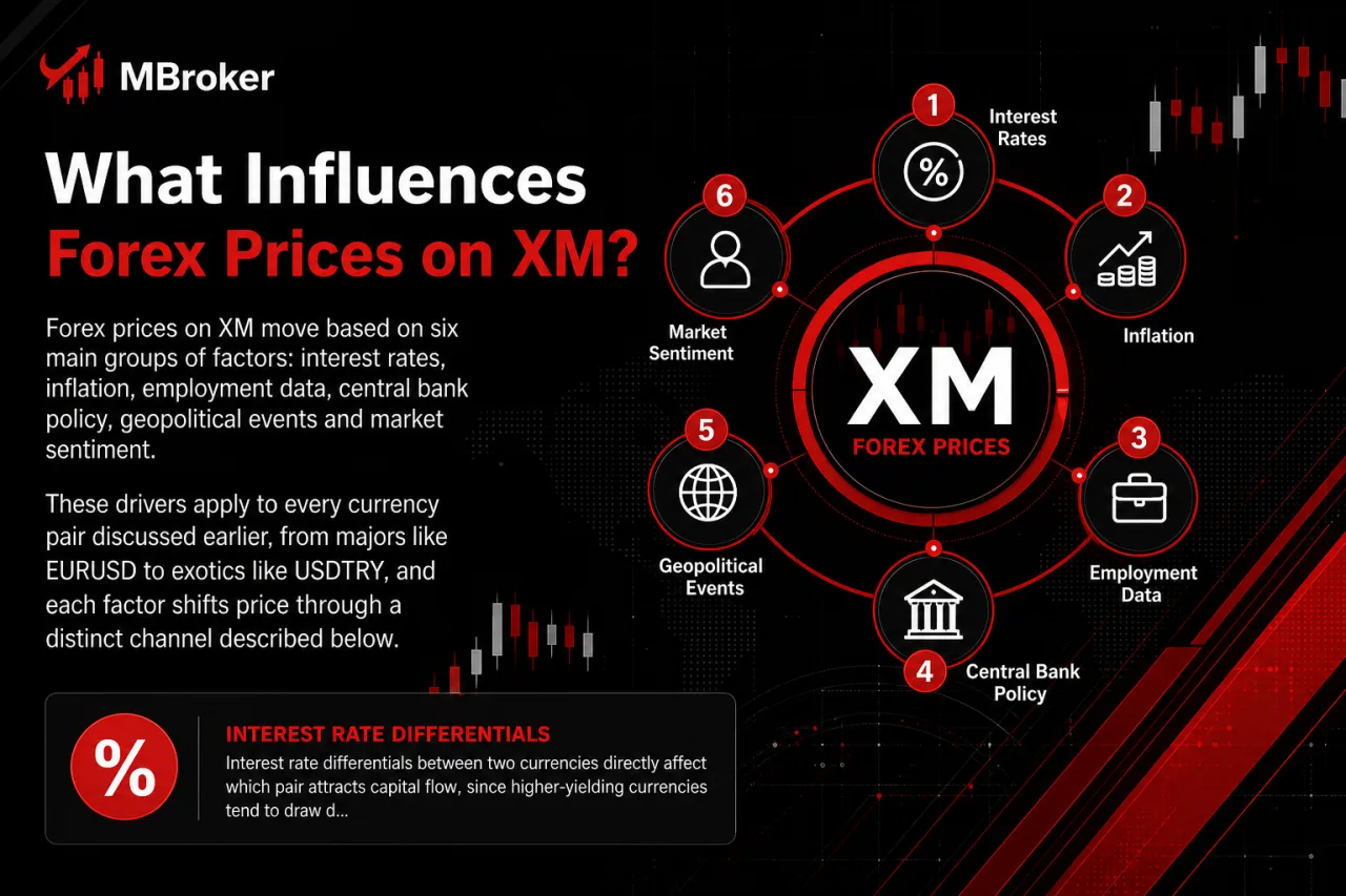 What Influences Forex Prices on XM