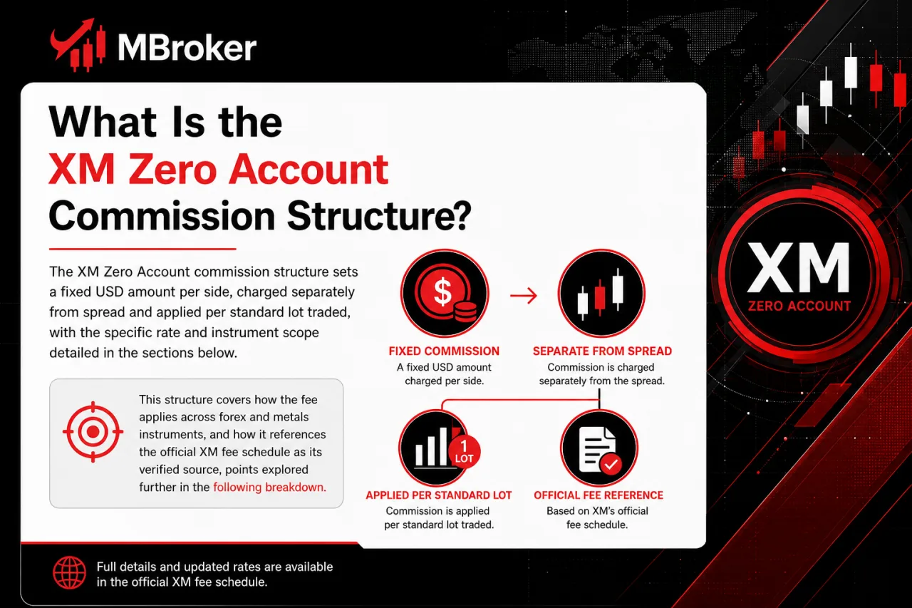 What Is the XM Zero Account Commission Structure
