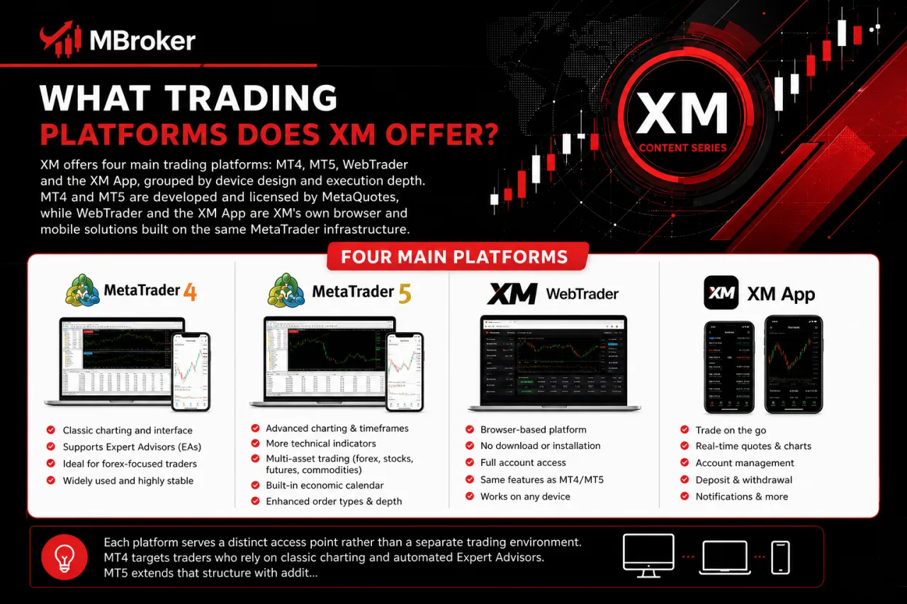 What Trading Platforms Does XM Offer