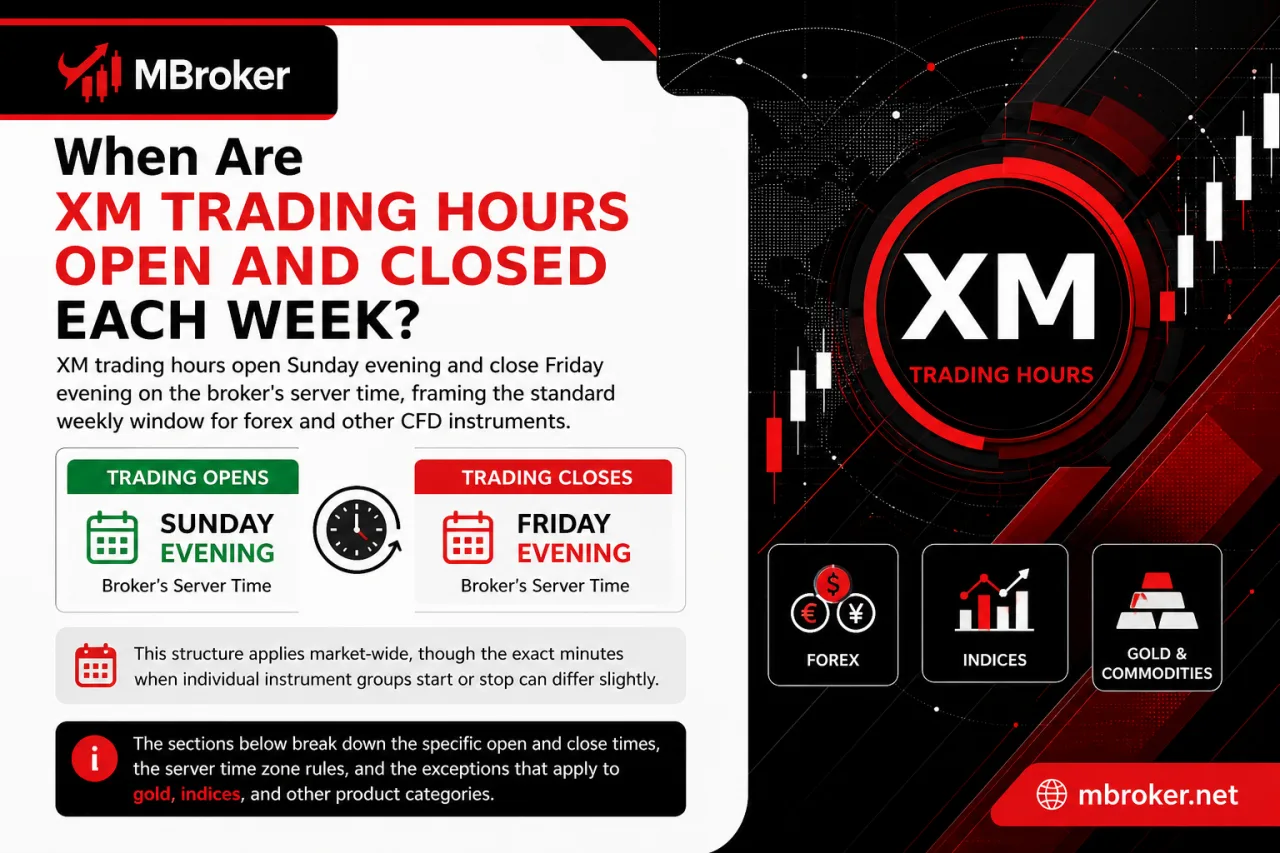 When Are XM Trading Hours Open and Closed Each Week