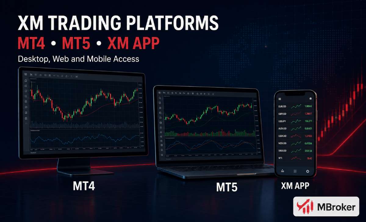 XM trading platforms including MT4 MT5 and XM App