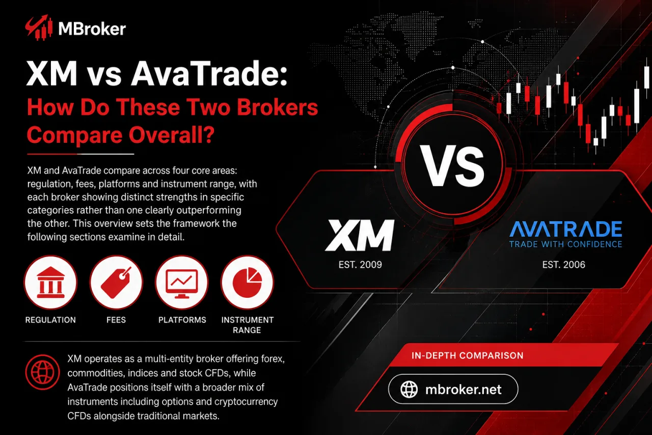 XM vs AvaTrade: How Do These Two Brokers Compare Overall
