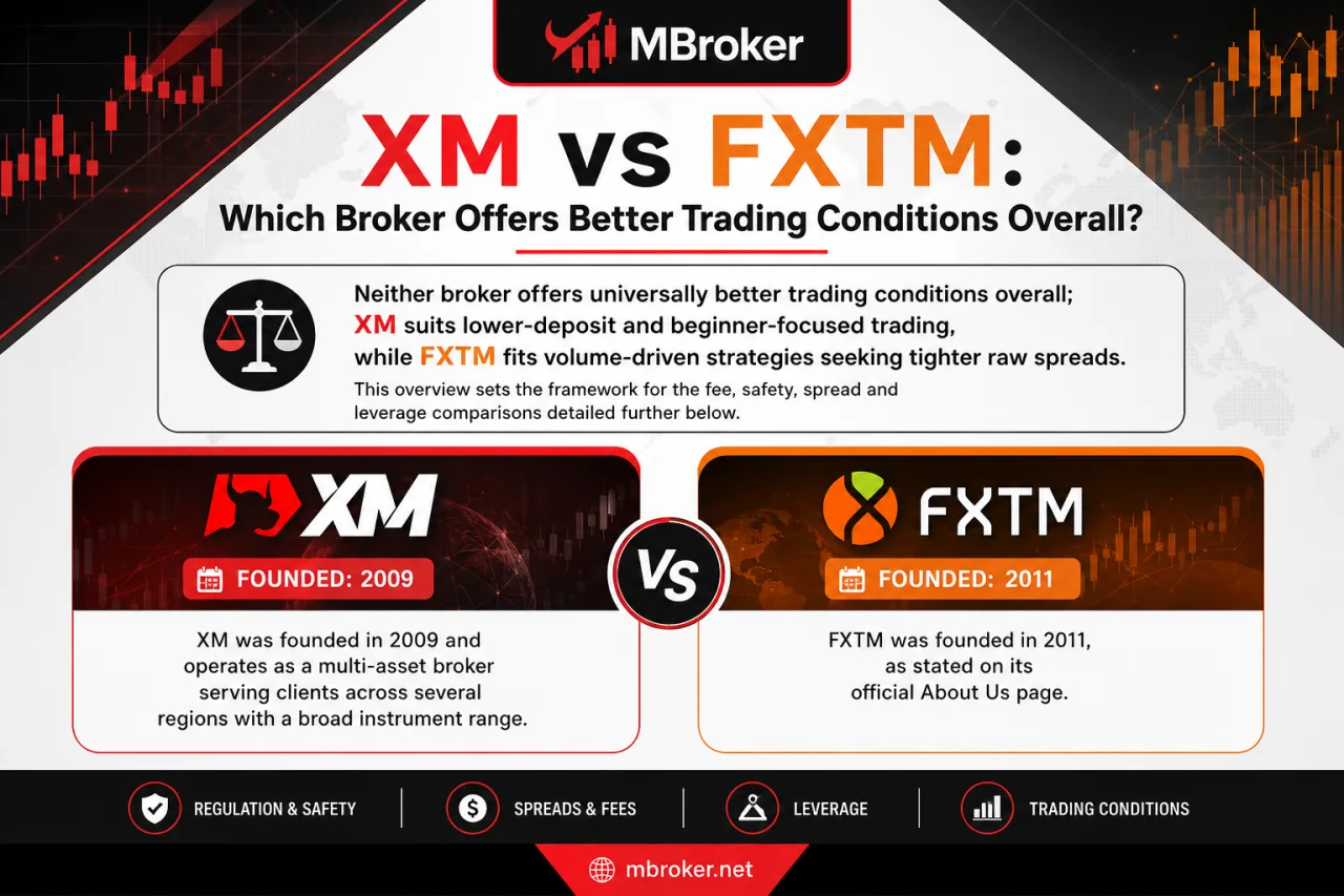 XM vs FXTM: Which Broker Offers Better Trading Conditions Overall