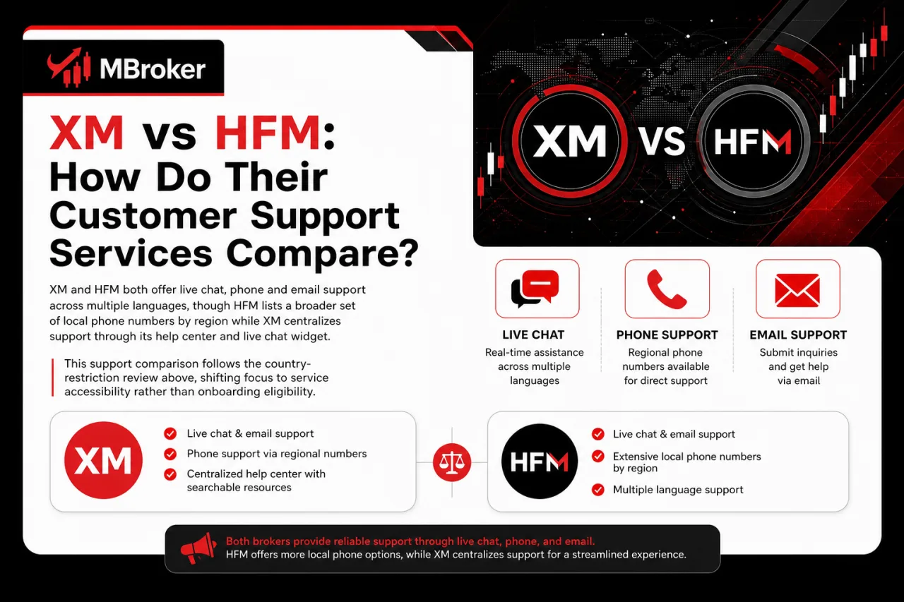 XM vs HFM: How Do Their Customer Support Services Compare