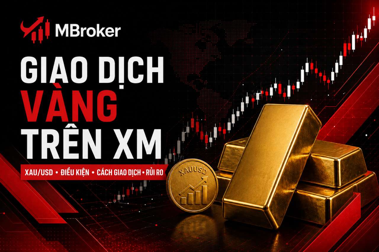 Vàng XM: Giao Dịch Vàng XAU/USD Tại Sàn XM Cho Trader